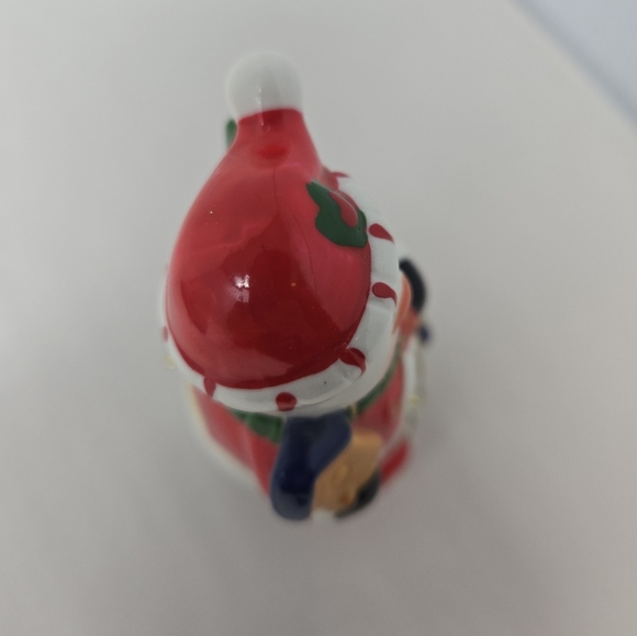 Greenbrier Porcelain Limoge Box Trinket Happy Snowman Ready For Gift Giving - Picture 5 of 9